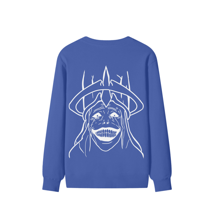Solo Leveling - God Statue Streetwear Sweatshirt Blue - AY Line