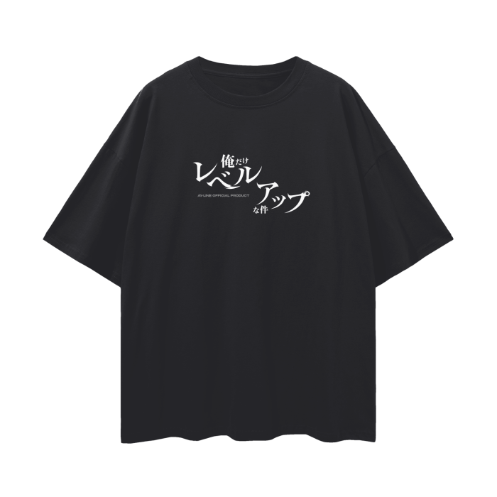 Solo Leveling - Igris Streetwear Shirt Black - AY Line Black Beauty / S
