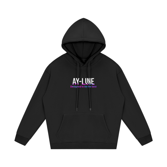 Lucid Dreams Heavyweight Hoodie - AY Line Black / S