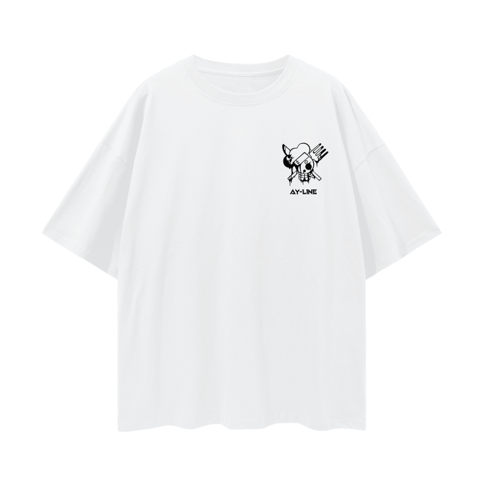 One Piece - Sanji Streetwear Shirt White - AY Line Lucent White / S