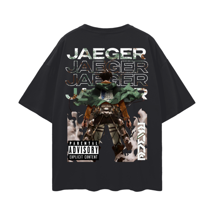 Attack on Titan - Eren Jaeger Shirt Black - AY Line