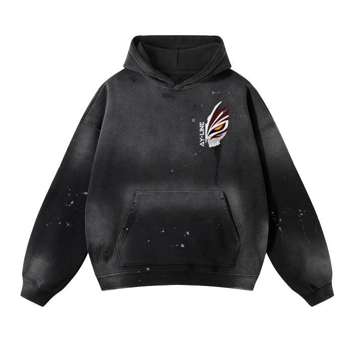 Bleach - Ichigo Hoodie - AY Line Black / S