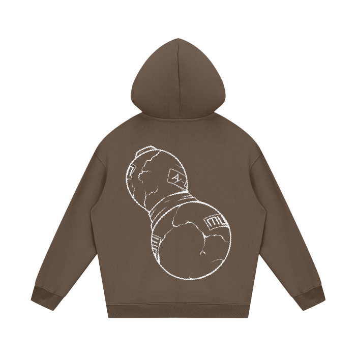 Naruto - Gaara Hoodie Chocolate - AY Line