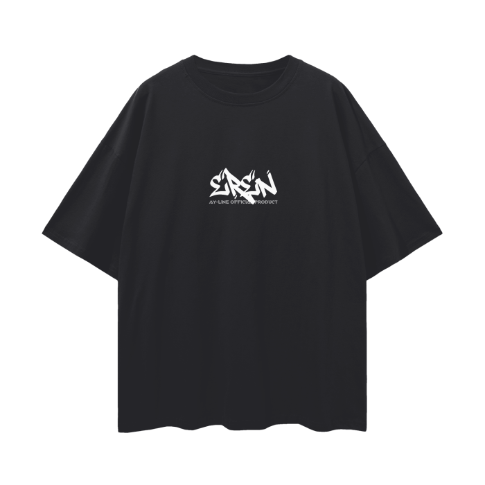 Attack on Titan - Eren Jaeger Streetwear Shirt Black - AY Line Black Beauty / S