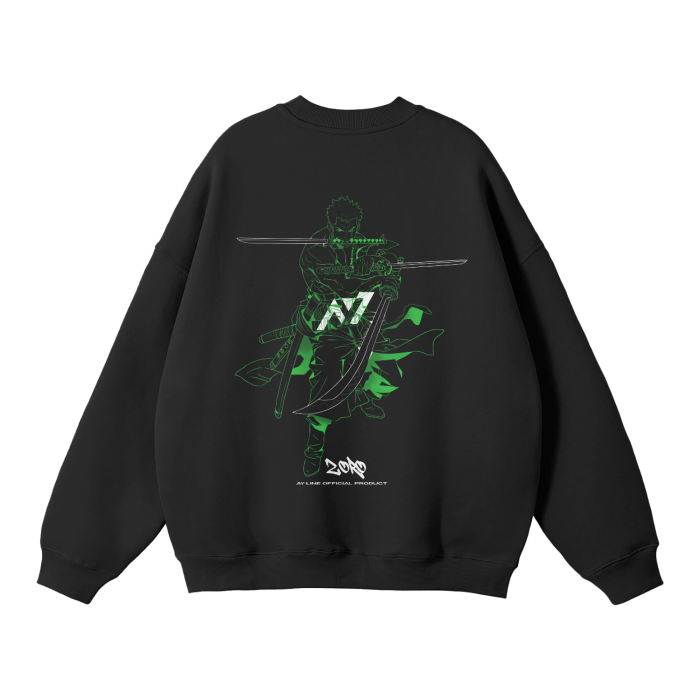 One Piece - Zoro Neon Streetwear Sweatshirt