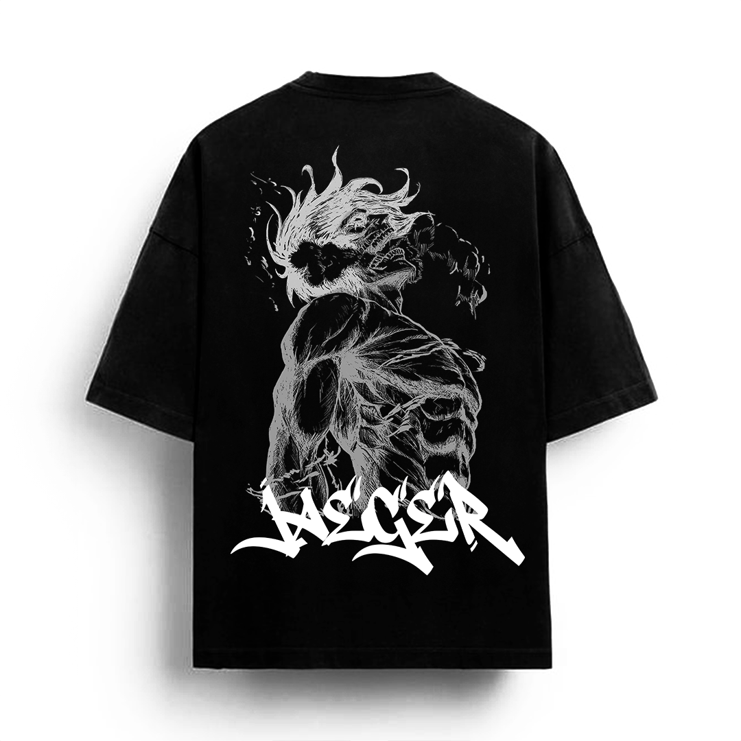 Attack on Titan - Eren Jaeger Streetwear Shirt Black - AY Line