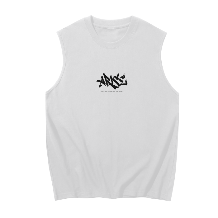 Solo Leveling - Sung Jin Woo Graffiti Streetwear Tank Top White - AY Line White / M