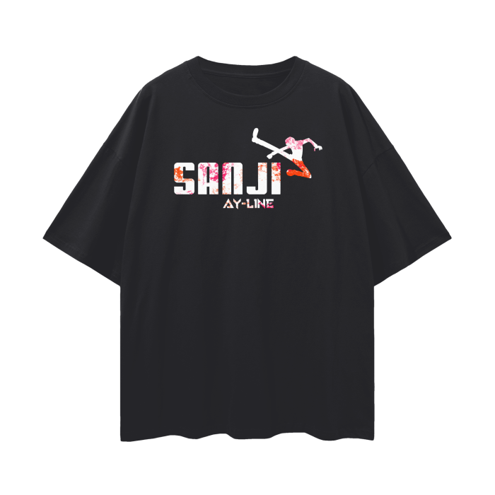 One Piece - Sanji Shirt - AY Line Black Beauty / S
