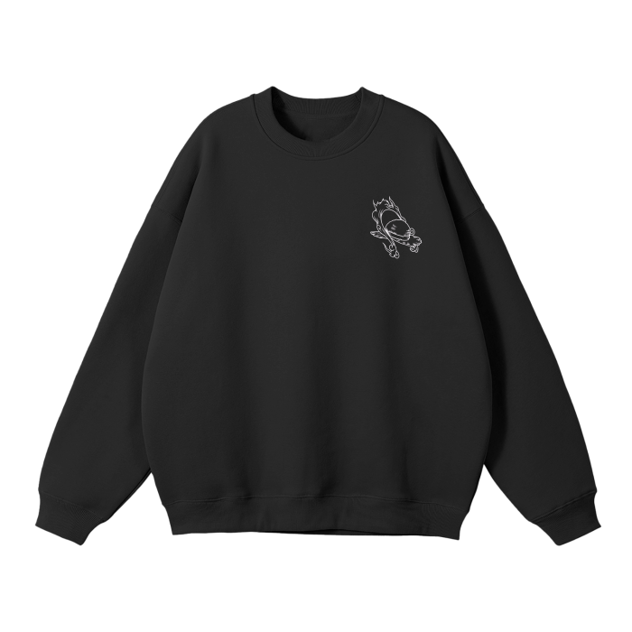 One Piece - Luffy Gear 5 Streetwear Sweatshirt Black - AY Line Black / S