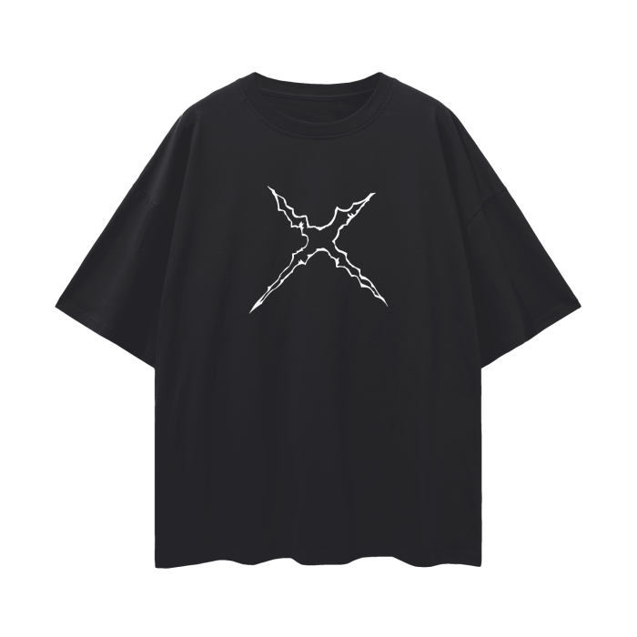 One Piece - Luffy Gear 5 Streetwear Shirt Black - AY Line Black Beauty / S