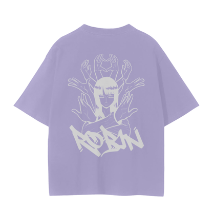 One Piece - Robin Streetwear Shirt Purple - AY Line