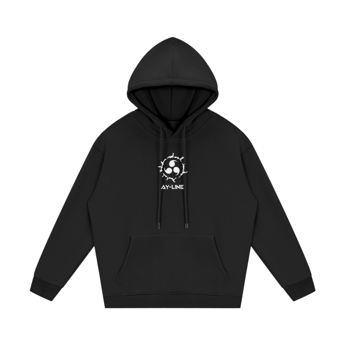 Naruto - Sasuke Uchiha Hoodie - AY Line Black / S