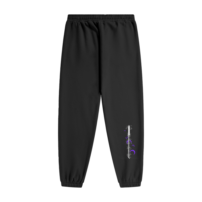 Demon Slayer - Kokushibo Streetwear Pants Black - AY Line