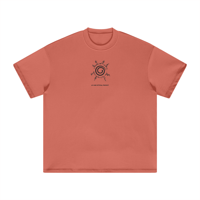 Naruto - Naruto Streetwear Shirt Orange - AY Line Watermalon Red / XS