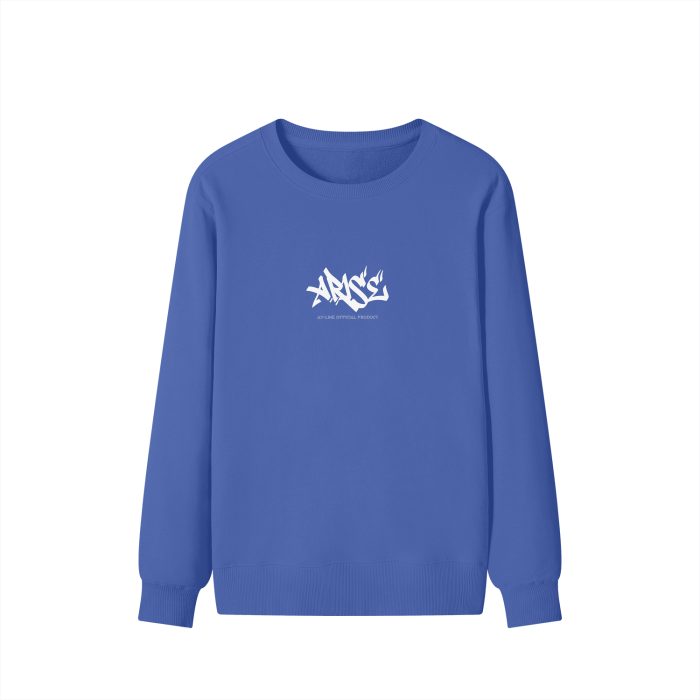 Solo Leveling - God Statue Streetwear Sweatshirt Blue - AY Line Klein Blue / XS