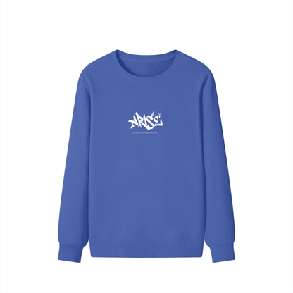 Solo Leveling - God Statue Streetwear Sweatshirt Blue - AY Line Klein Blue / XS