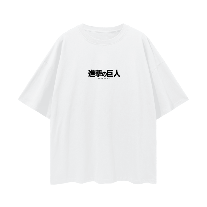 Attack on Titan - Eren Fallen Angel Streetwear Shirt White - AY Line Lucent White / S