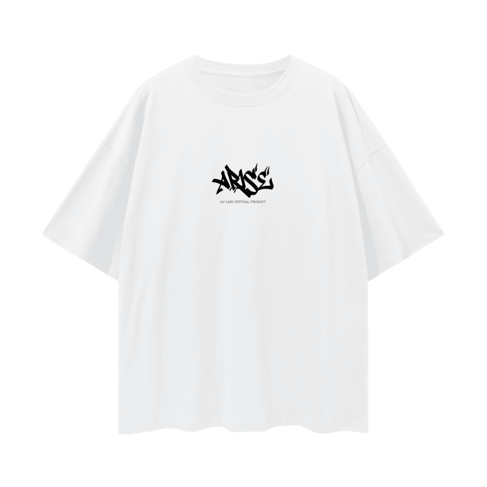 Solo Leveling - Sung Jin Woo Graffiti Streetwear Shirt White - AY Line Lucent White / S