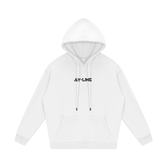 Astronaut Heavyweight Hoodie - AY Line White / S