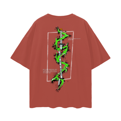 Samurai - Stone Wash Oversized Shirt - AY Line