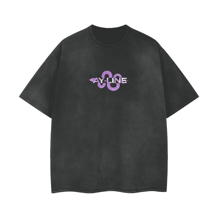 MEDUSA Vintage Shirt - AY Line Vintage Black Gray / S