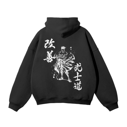 One Piece - Zoro Streetwear Hoodie Black - AY Line