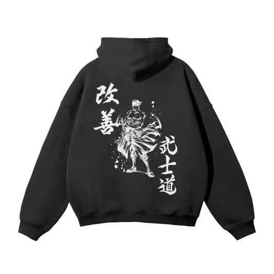 One Piece - Zoro Streetwear Hoodie Black - AY Line