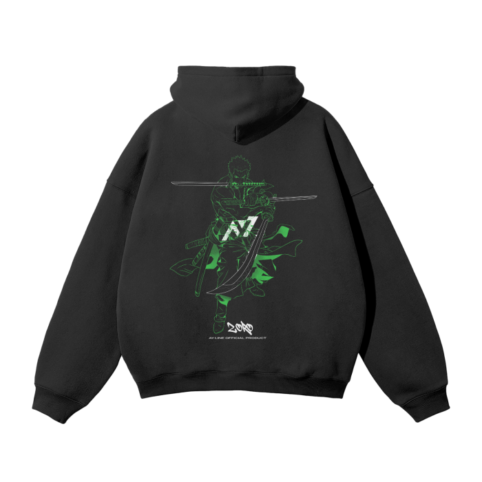 One Piece - Zoro Neon Streetwear Hoodie