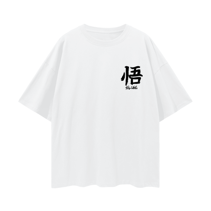 Dragon Ball - Goku Streetwear White Shirt - AY Line Lucent White / S