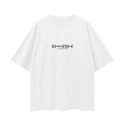 Death Note - Light Streetwear Shirt White - AY Line Lucent White / S