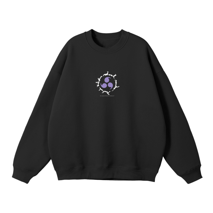 Naruto - Sasuke Streetwear Sweatshirt Black - AY Line Black / S
