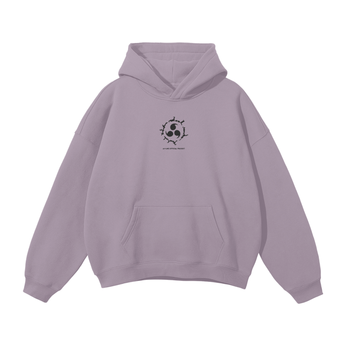 Naruto - Sasuke Streetwear Hoodie Purple - AY Line Dark Purple / S