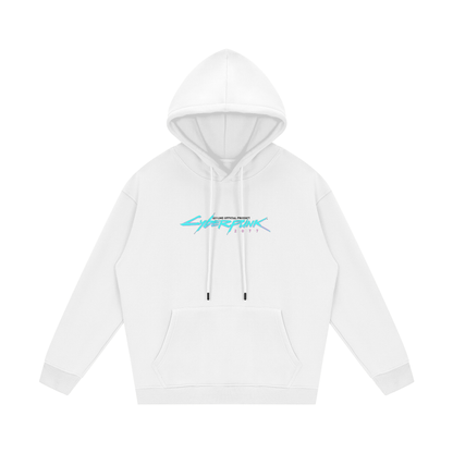 Cyberpunk Heavyweight Hoodie - AY Line White / S