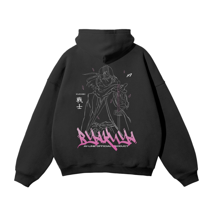 Bleach - Byakuya Graffiti Streetwear Hoodie,MOQ1,Delivery days 5