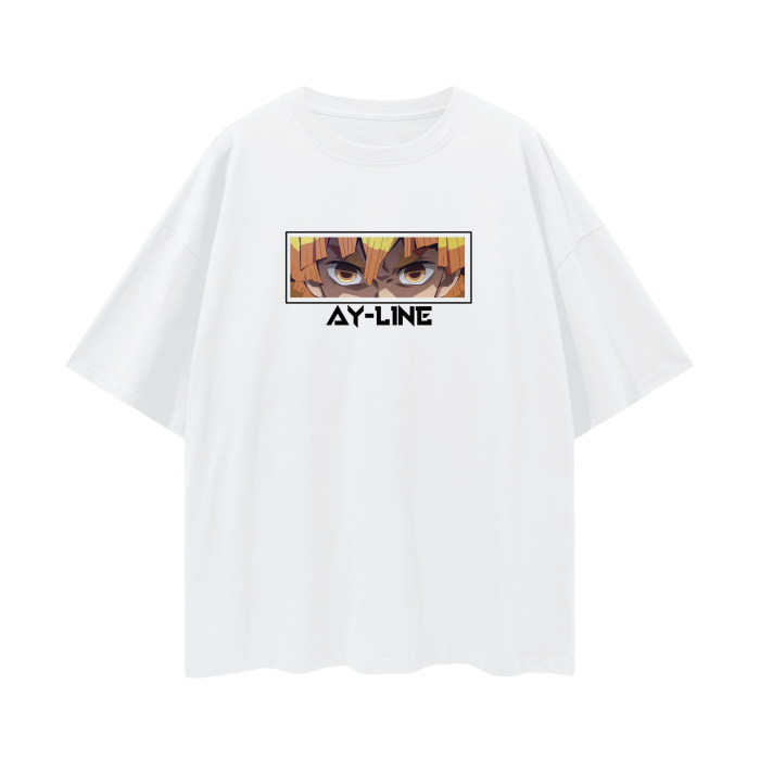 Demon Slayer - Zenitsu Shirt - AY Line Lucent White / S