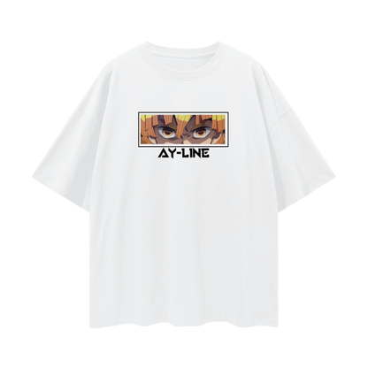 Demon Slayer - Zenitsu Shirt - AY Line Lucent White / S