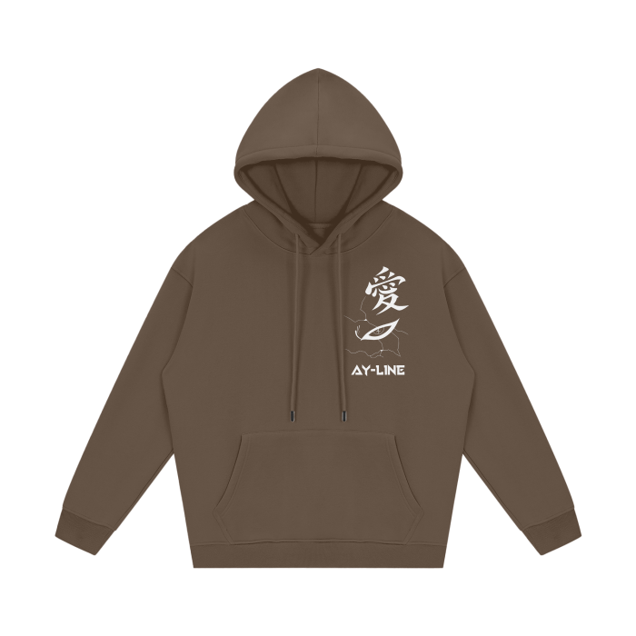 Naruto - Gaara Hoodie Chocolate - AY Line Dark Brown / S