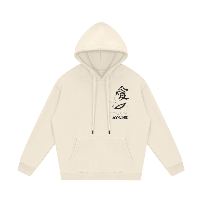 Naruto - Gaara Hoodie Sand - AY Line Cream Apricot / S