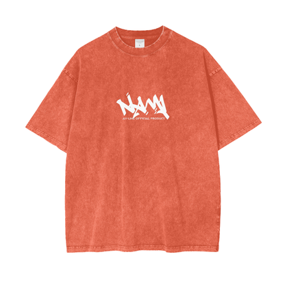 One Piece - Nami Streetwear Shirt Orange Washed - AY Line Orange / S
