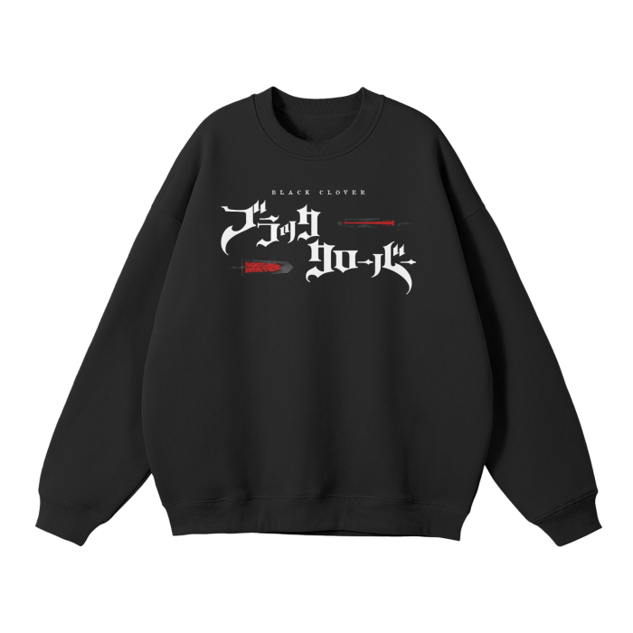 Black Clover - Asta Sweatshirt (Hoodie) - AY Line Black / S