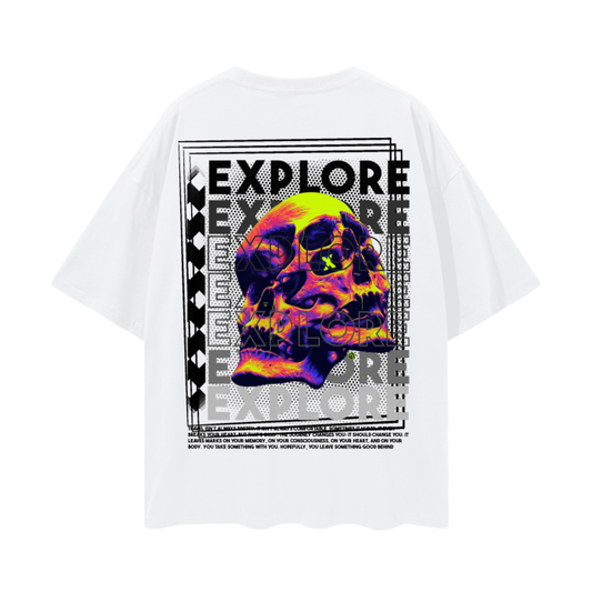 Explore Ay-Line - Streetwear Unisex 100% Cotton Loose Basic Tee - AY Line