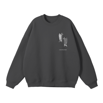 Attack on Titan - Survey Corps Streetwear Sweatshirt - AY Line Dark Gray / S
