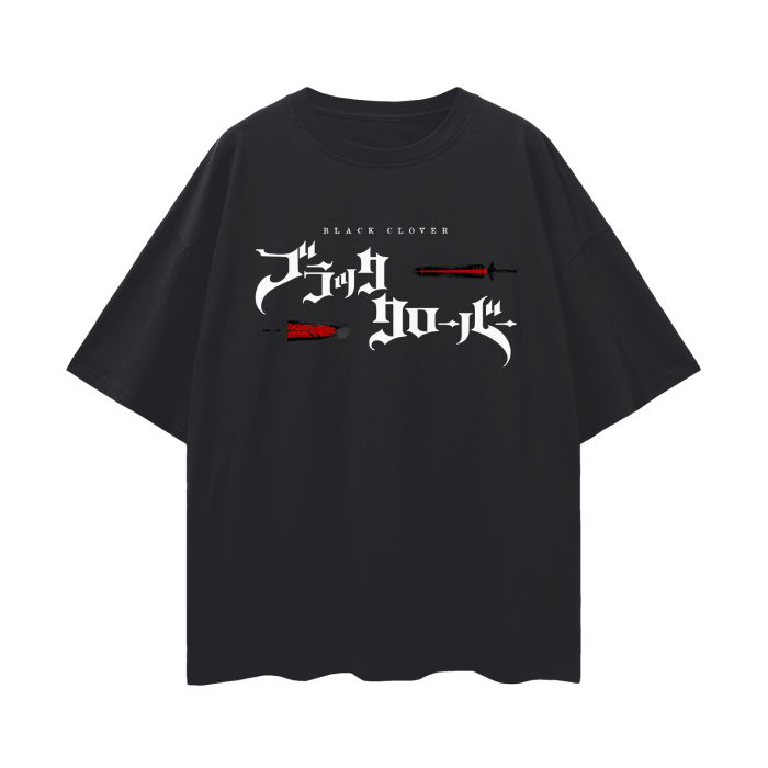 Black Clover - Asta Streetwear Shirt - AY Line Black Beauty / S