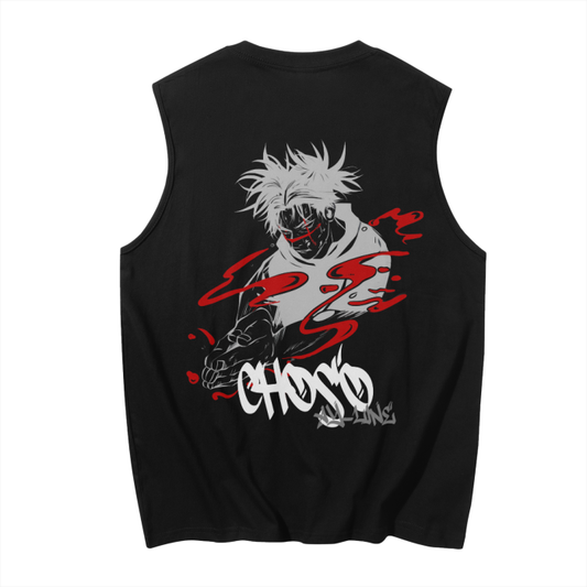 JUJUTSU KAISEN - Choso Graffiti Streetwear Tank Top Black - AY Line