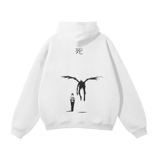 Death Note - Light Streetwear Hoodie White - AY Line