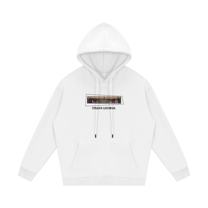 Naruto - Itachi Heavyweight Hoodie - AY Line White / S