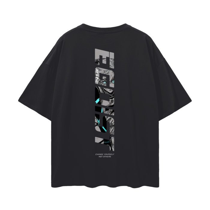 Blue Lock - Nagi Streetwear Shirt Black - AY Line