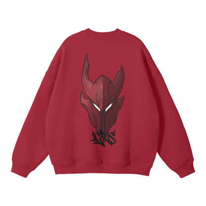 Solo Leveling - Igris Graffiti Streetwear Sweatshirt Red - AY Line