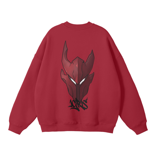 Solo Leveling - Igris Graffiti Streetwear Sweatshirt Red - AY Line