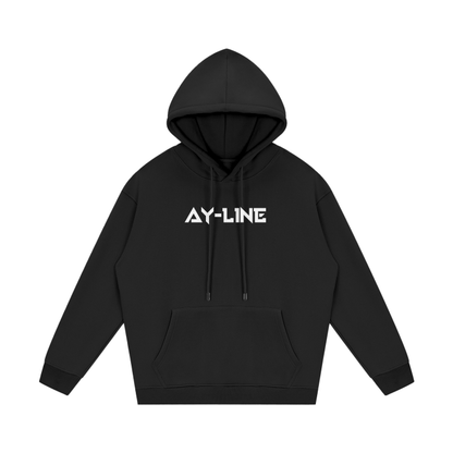 Astronaut Heavyweight Hoodie - AY Line Black / S